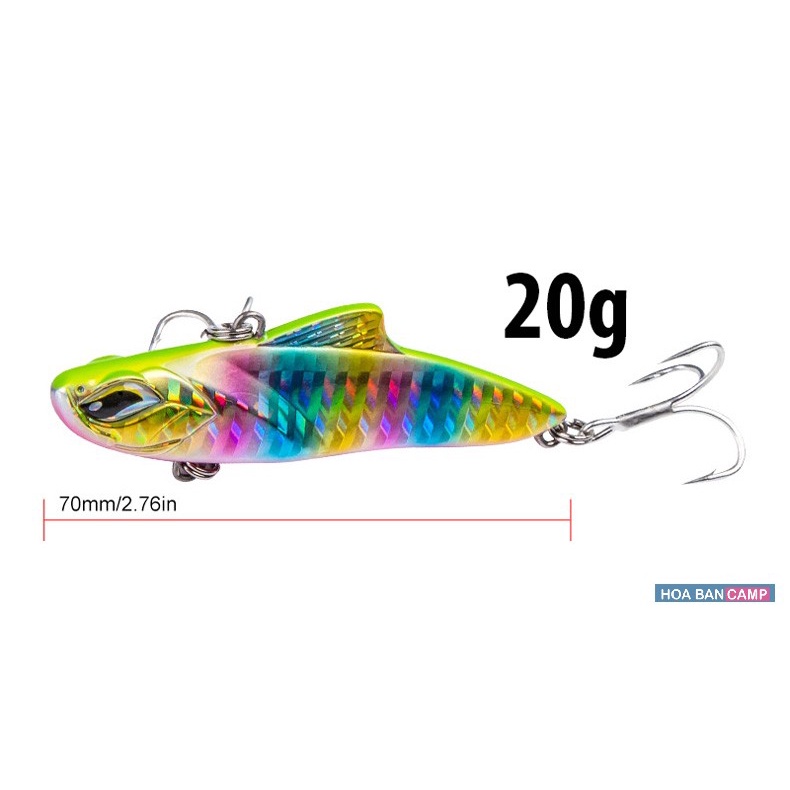 Mồi Lure NOEBY 1903 VIB Silent | 7cm – 20g