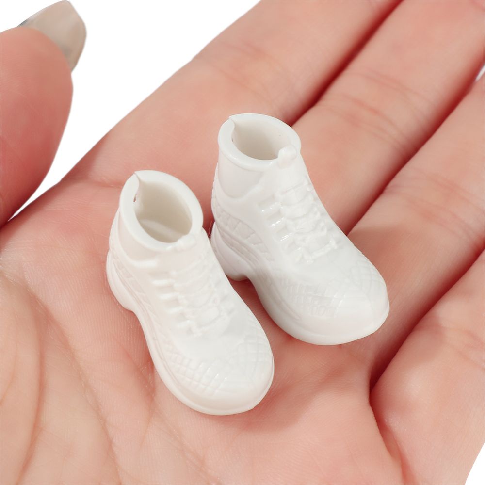 Giày thể thao nhựa PVC mềm cao cấp cho búp bê 16cm 1/3 1/4