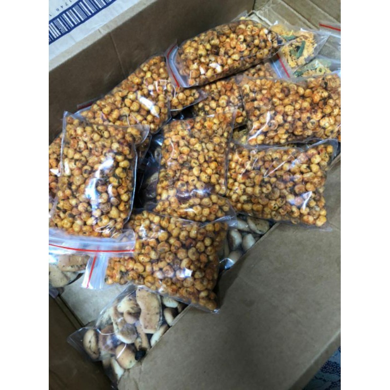 Ngô nếp cay rim hành túi 100gr