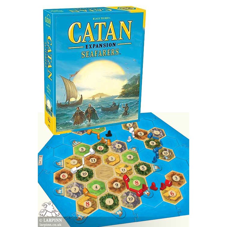Trò chơi Chiến thuật xây dựng - Catan Biển - Seafarers Tiếng Anh