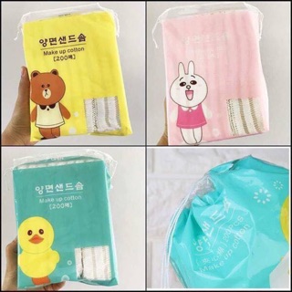 Bông tẩy trang gấu vịt