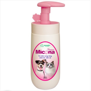Chai Xịt/ Sữa Tắm Trị Nấm và Viêm Da Chó Mèo Vemedim Micona