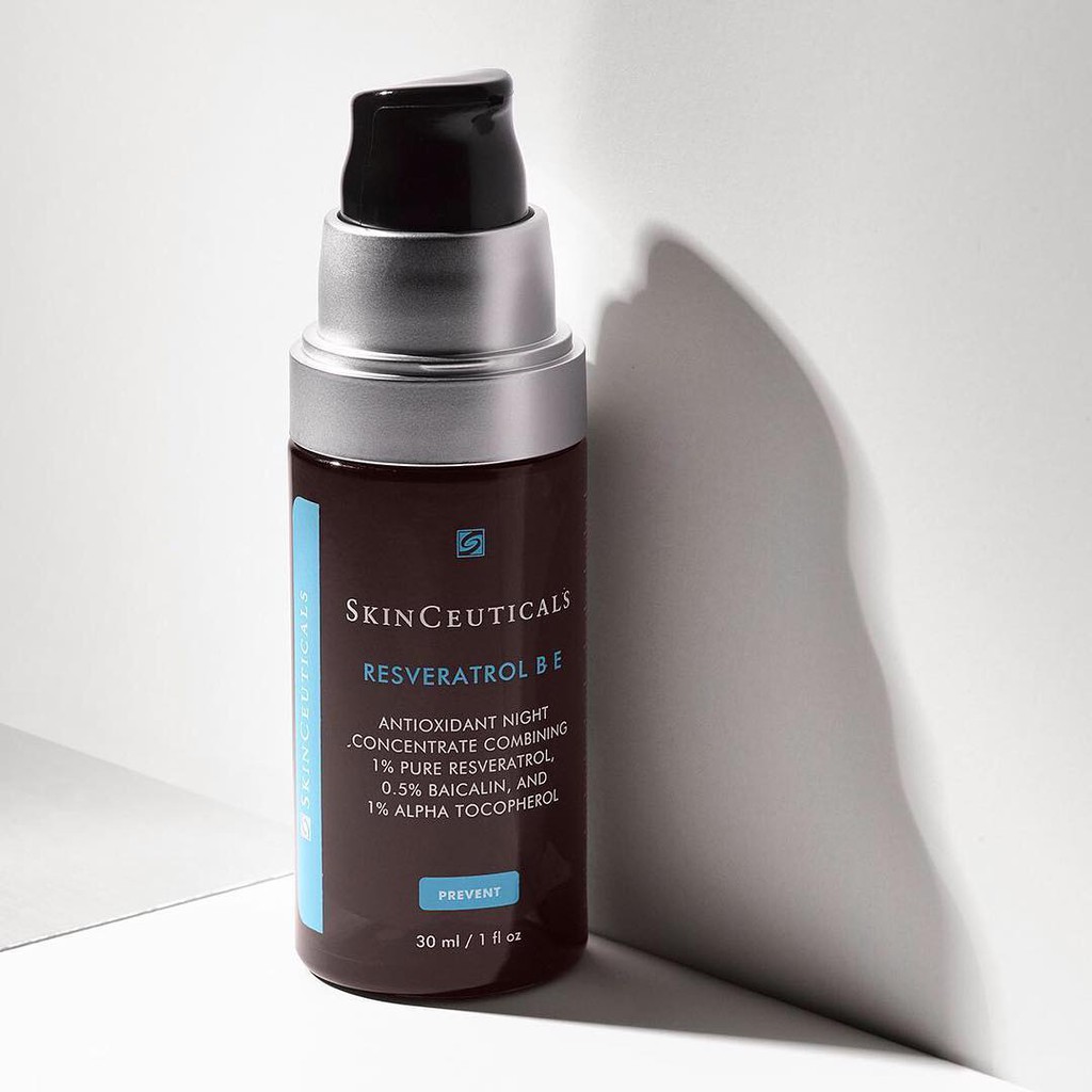 [BẢN MỸ] Huyết Thanh Hồi Sinh, Chống Lão Hóa Và Phục Hồi Da Ban Đêm Skinceuticals Resveratrol B E 30ML