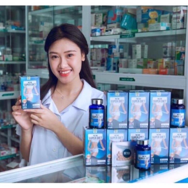 VIÊN UỐNG GIẢM CÂN NEW SUPER DIET 30v của Mỹ- phù hợp cả cơ địa béo lâu năm, khó giảm
