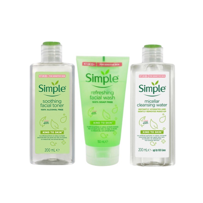 Sữa rửa mặt Kìn To Skin Refreshing Facial Wash Simple