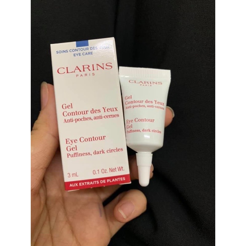 01 sản phẩm mini kem mắt srm son mini và kem dưỡng Clarin