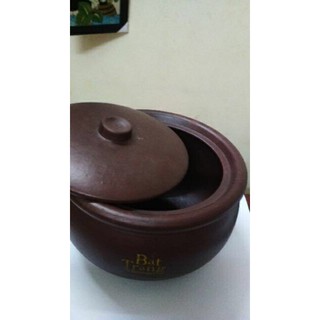 Nồi đất kho cá nấu cơm Bát Tràng phi 16cm