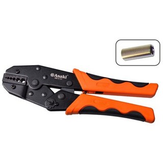 6mm2 kiềm bấm đầu cos nối asaki ak-9124 - chính hãng