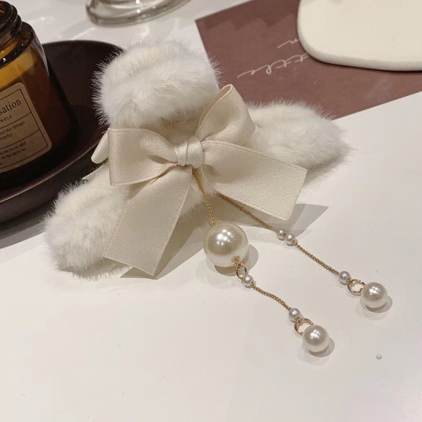 Kẹp GắP TóC Lông Nhung ThờI Trang Cho Nữ