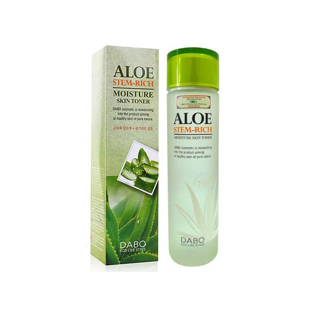 Nước hoa hồng dưỡng ẩm dabo aloe stem-rich skin