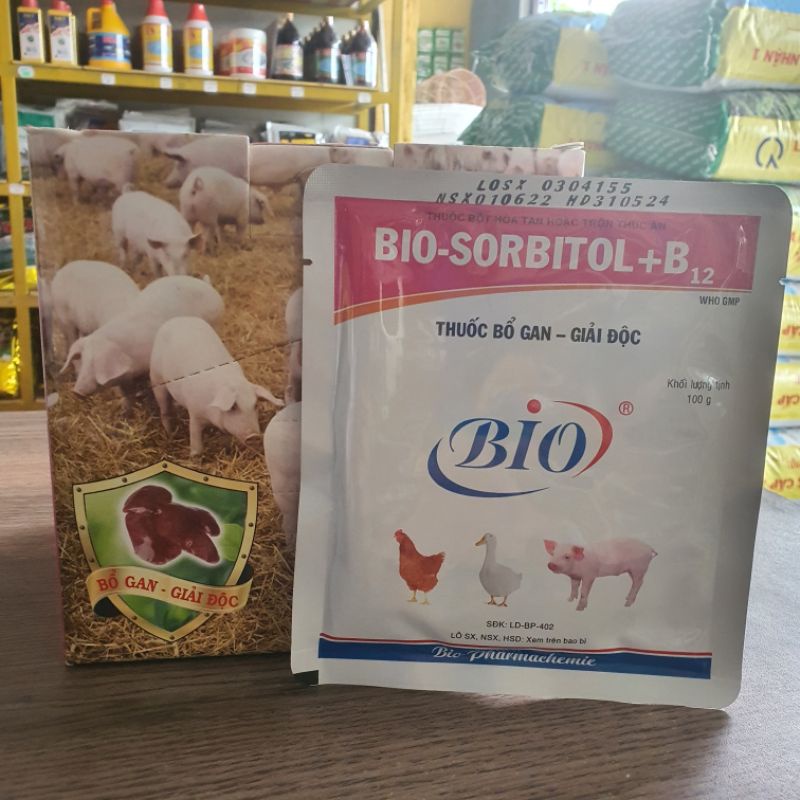 GIẢI ĐỘC GAN - BIO SORBITOL B12 - 100G