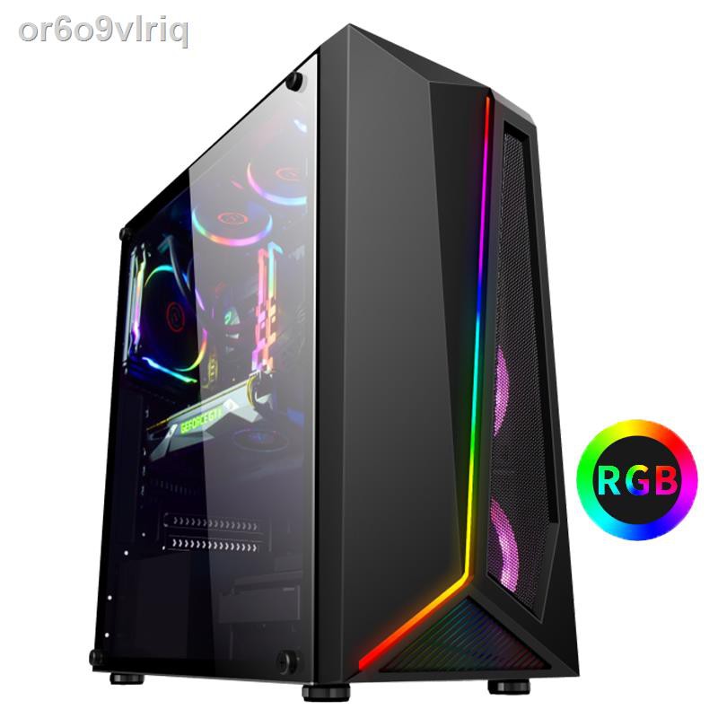 ▦✔Đặt vào Máy tính để bàn EVESKY Tự làm vỏ máy chơi game RGB ATX làm mát bằng nước toàn mặt cho EVESKY