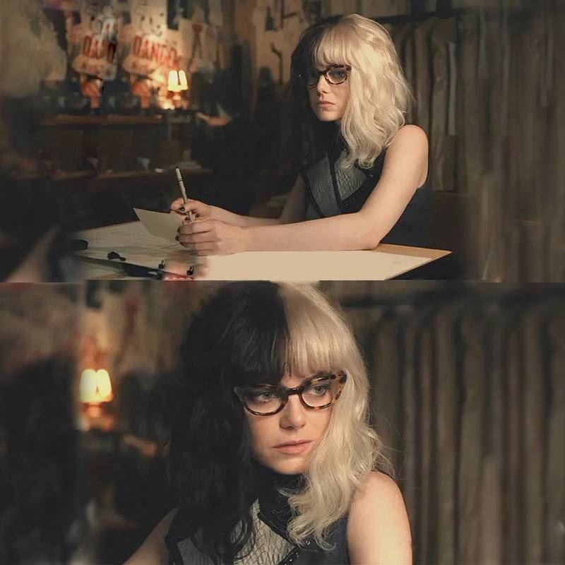 Bộ Tóc Giả Hóa Trang Phù Thủy Màu Trắng Đen Cho Nữ