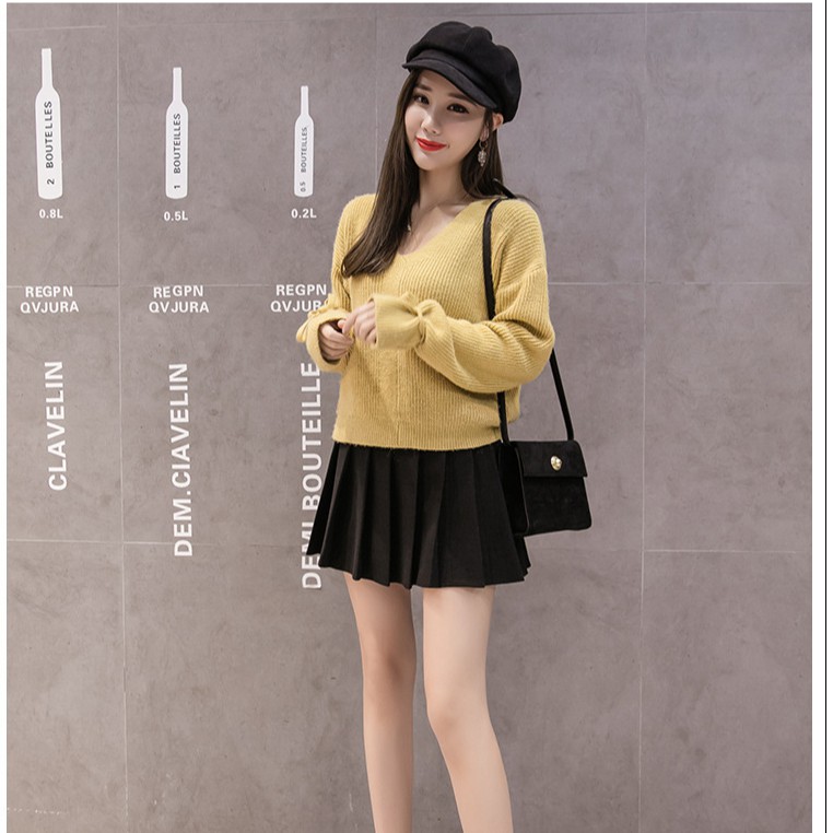 Chân váy ngắn xếp ly chất tuyết mưa, Chân váy tennis nữ cạp cao SUNA FASHION từ 42 - 60kg