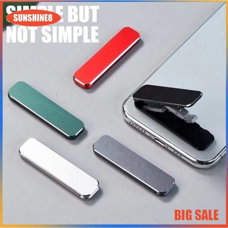 Giá Đỡ Điện Thoại Mini Bằng Hợp Kim Nhôm Có Thể Điều Chỉnh Góc Độ