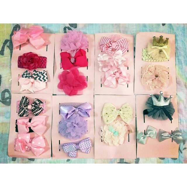 Cặp tóc băng đô Chicbaby