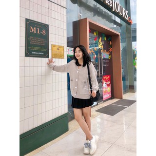 Áo cardigan len mịn cài cúc 002