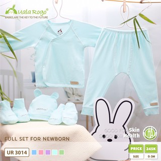 [Xả kho] Set QA Bao tay chân nón cài chéo vải sợi tre cao cấp UALA ROGO 3014