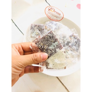 kẹo chuối phủ dừa miếng vuông 500gr