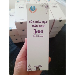 Sữa Rửa Mặt Mẫu Đơn Jewel ít bọt giảm dầu mờ thâm giảm mụn 100g