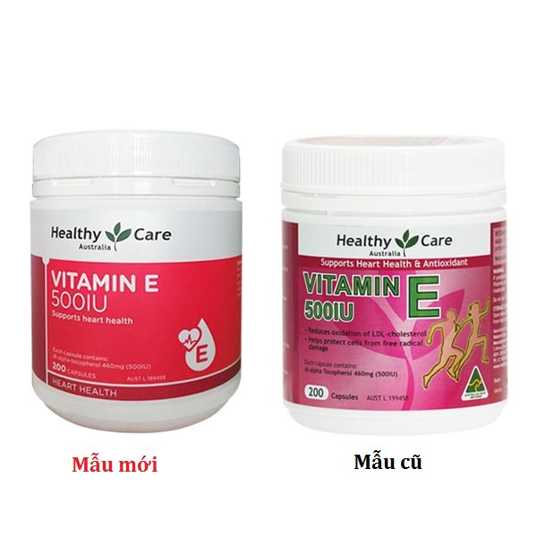 Viên uống vitamine E Healthy Care