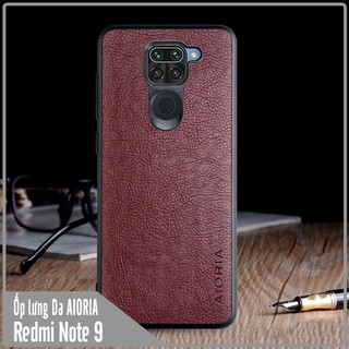 Ốp lưng cho Redmi Note 9 - Redmi 10X Da AIORIA Chống sốc