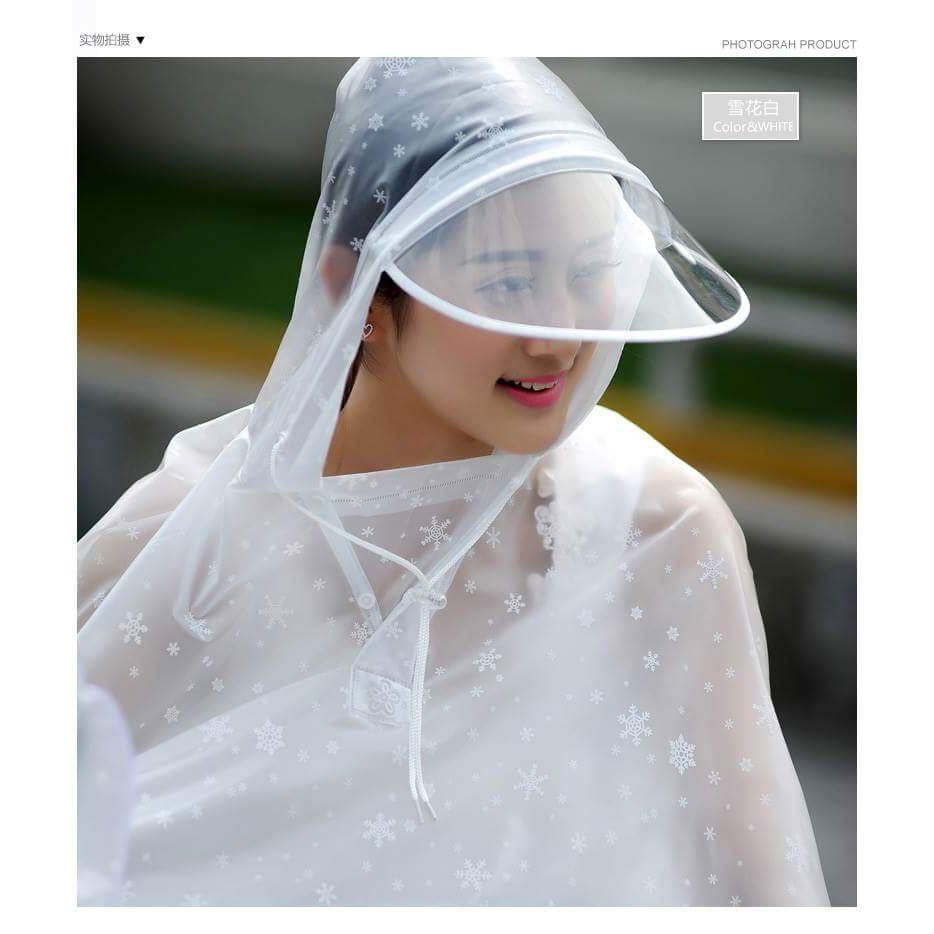 Áo mưa tuyết hàng đẹp Kt 1.5x1.32m (ảnh thật)