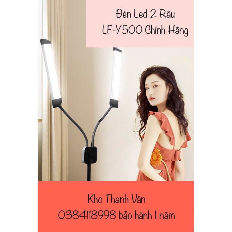 ĐÈN LED 2 NHÁNH LF-Y500 LIVESTREAM - PHUN XĂM - NỐI MI - TRANG ĐIỂM - SPA CAO CẤP