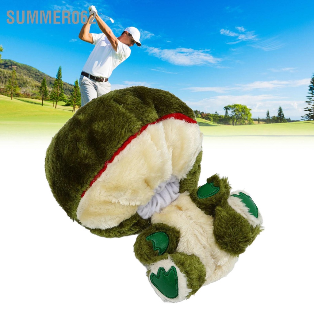 Summer062 Sang trọng Gôn che đầu bảo vệ người lái xe Mũ phim hoạt hình con ếch động vật cho câu lạc bộ