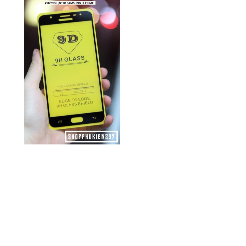 Kính cường lực 9D cho Samsung Galaxy J7 Prime Full màn hình cao cấp