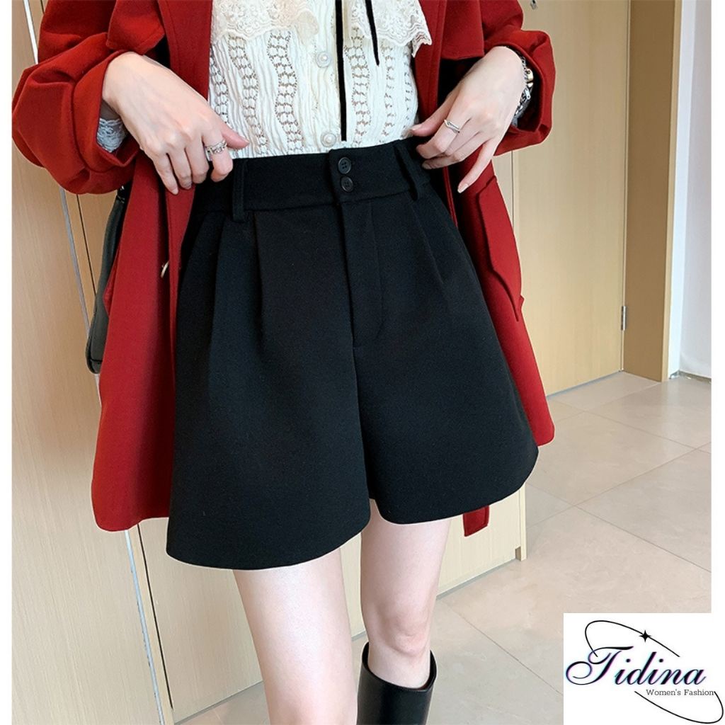 Quần Đùi nữ TIDINA Quần short nữ lưng cao phong cách ULZZANG thời trang Hàn Quốc năng động trẻ trung