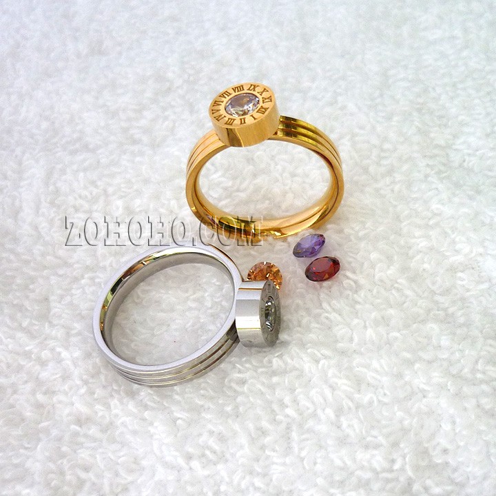 Nhẫn đổi màu đá NF833