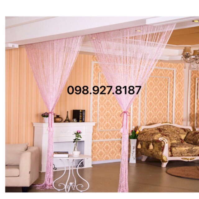 Rèm sợi trang trí kt ~3x3m