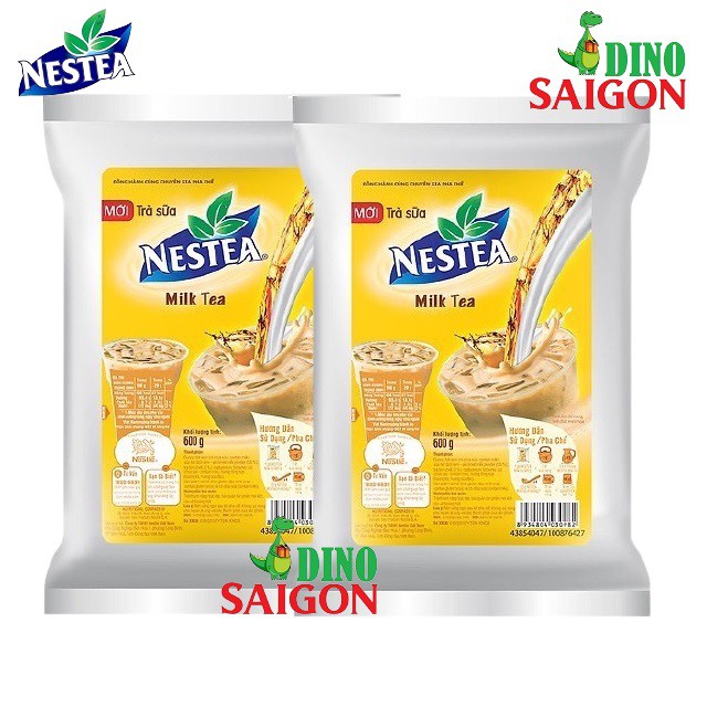 Bộ 2 gói Trà sữa Nestea 600g