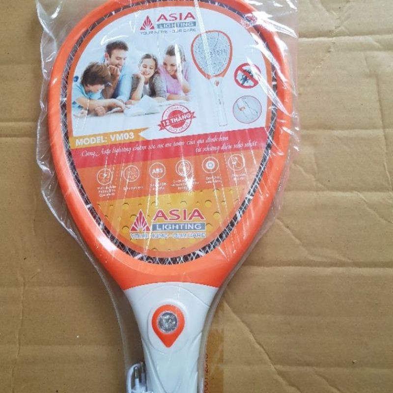 VỢT  MUỖI ĐÈN  PIN CAO CẤP ASIA VM