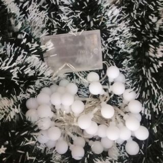 [RẺ VÔ ĐỊCH] Đèn led dùng Pin Bi vàng 50 bóng