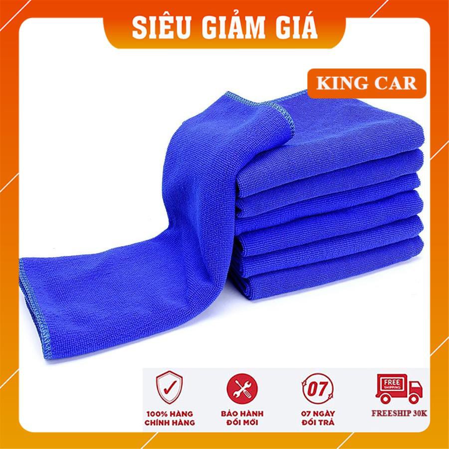 Khăn lau xe ô tô mềm mịn thấm hút nước tốt, khăn lau xe ô tô, xe máy - Shop KingCar