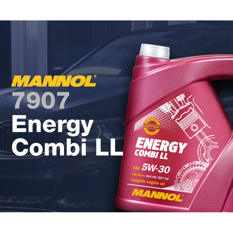 Nhớt Xe Tay Ga Cao Cấp - Mannol Energy CombiLL 5W-30 7907 [1L]