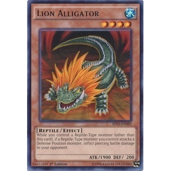 Thẻ bài Yugioh - TCG - Lion Alligator / OP16-EN022'