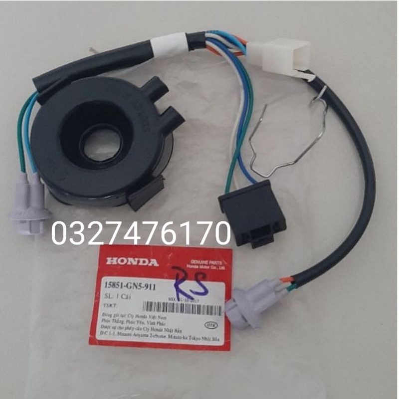 Dây điện chụp đuôi đèn xe WAVE A, RS ,S100 zin chính hãng