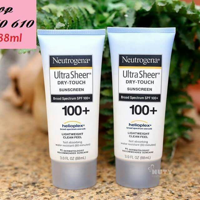 KEM CHỐNG NẮNG NEUTROGENA ULTRA SHEER SPF 100 PA