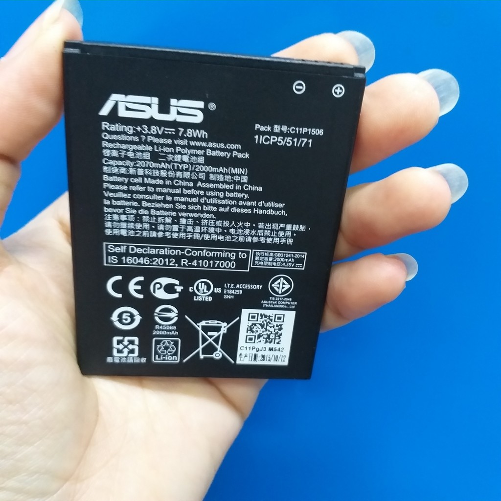 Pin Asus Zenfone Go ZC500TG 2070mAh C11P1506 Chính Hãng