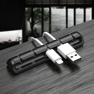 Dụng cụ kẹp cố định chống rối dây điện, có thể dán cố định tiện lợi
