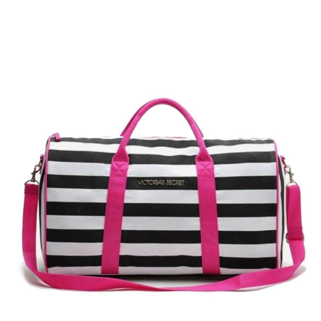 Túi Xách Victoria 'S SECRET Họa Tiết Sọc Thời Trang