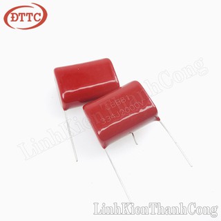 Bộ 2 Chiếc Tụ CBB81 0.33uF 334J 2000V 31mm