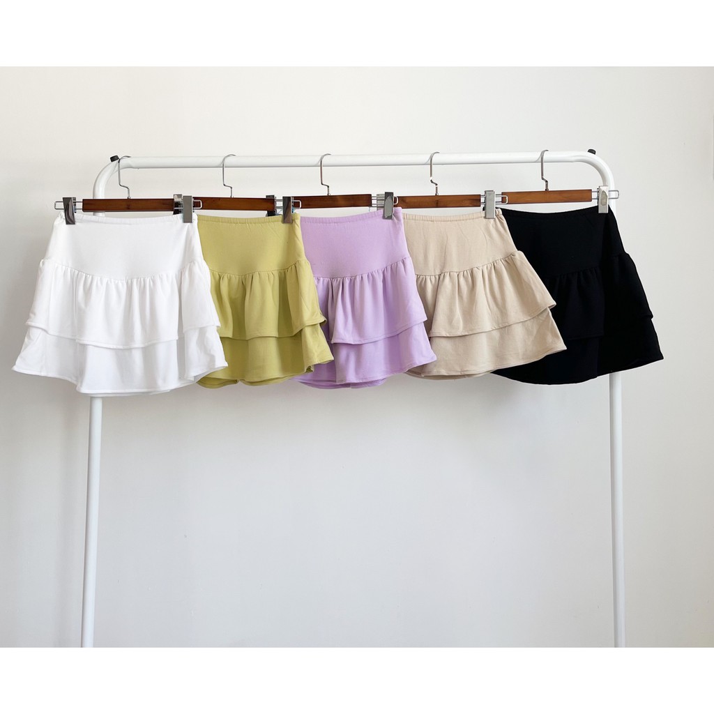 CHÂN VÁY BÈO TẦNG [Moment House]