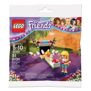 Đồ chơi lắp ráp LEGO FRIENDS - Bowling Trong Công Viên Giải Trí 30399