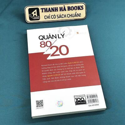 Sách - Quản Lý 80/20 - Mười Cách Để Trở Thành Nhà Lãnh Đạo Hoàn Hảo - Thanh Hà Books