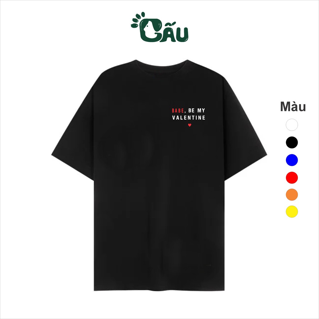 Áo thun tay lỡ 194SHOP  vải coton dày dặn, co dãn, form rộng - Valentine
