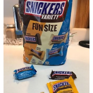 ][990g]BỊCH LỚN SOCOLA SNICKER FUN SIZE 990g-SNICKERS Fun Size Chocolate Candy Bars Variety Mix